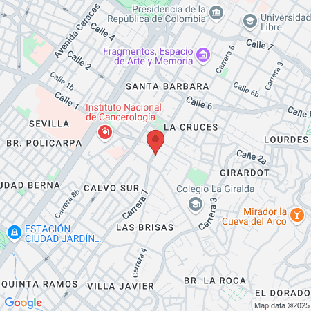 BARBERIA MAJESTIC map