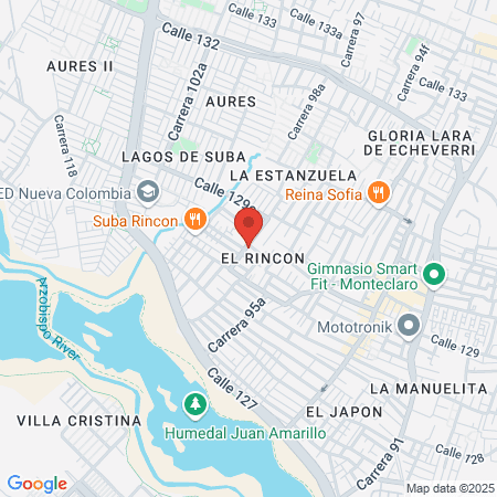 El Poderoso Barber Shop map