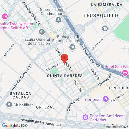 Angeles Barber Shop map