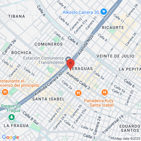 Barberia Rostros map