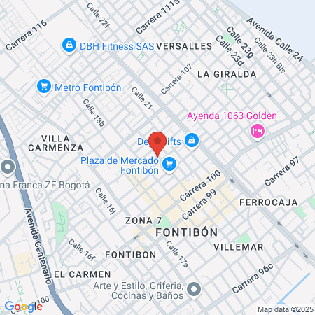 Barber Shop Valencia map