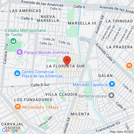 Barbería My People map