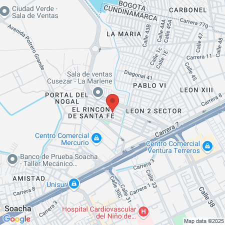 Muy Chimbita El Trébol map