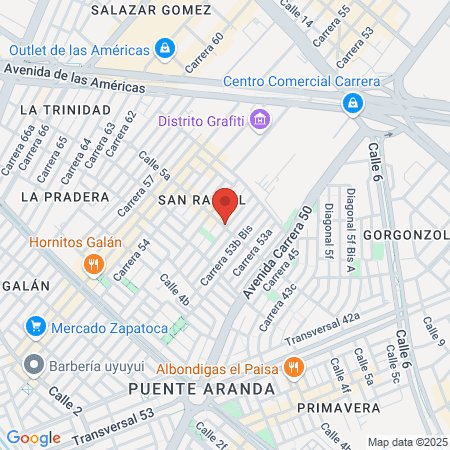 Legens Barber Shop Colombia map