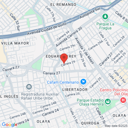 Peluqueria Y Barberia J J map