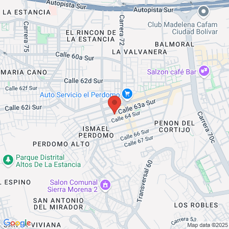 The King Barber Shop map