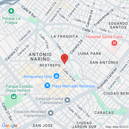 The Pacific Stile Barber Shop map