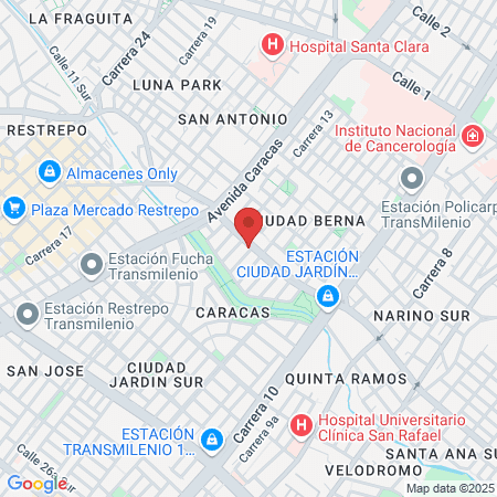 Barbería Palco 27 map