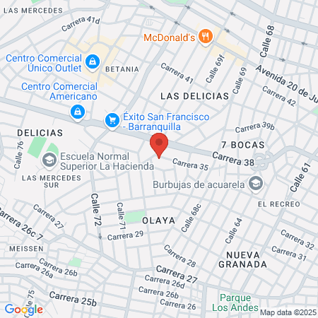 Dynamic Salón, Barber & Spa map