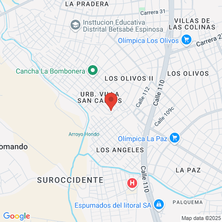 Trabajo adomicilio maría map