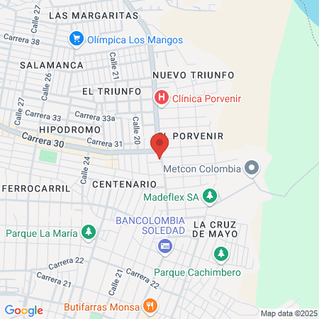 Barbershop El Nene map