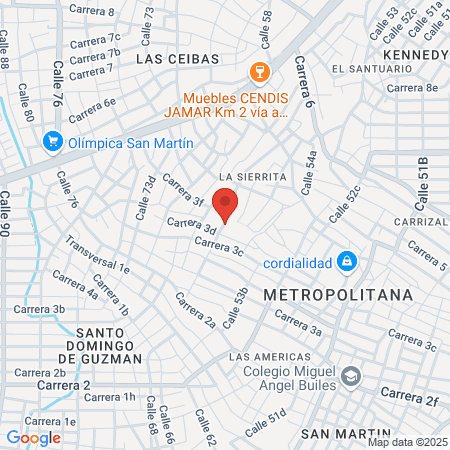 Barberia El Cartel map