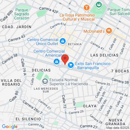 D´Black Barber Shop map