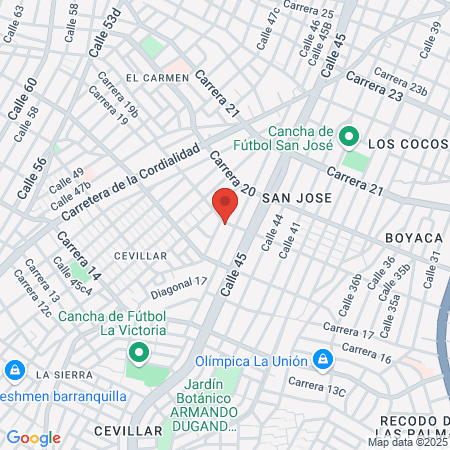 Barbaria La Barbería map