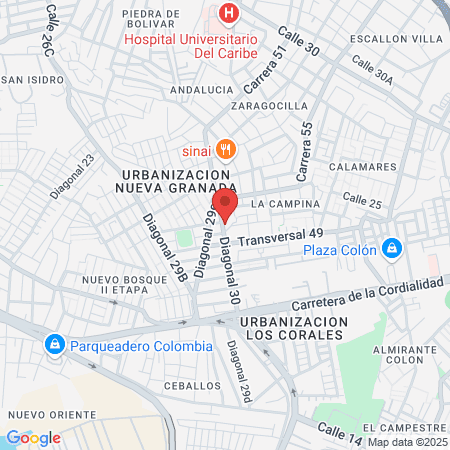 YURANIS LEÒN PELUQUERÌA map