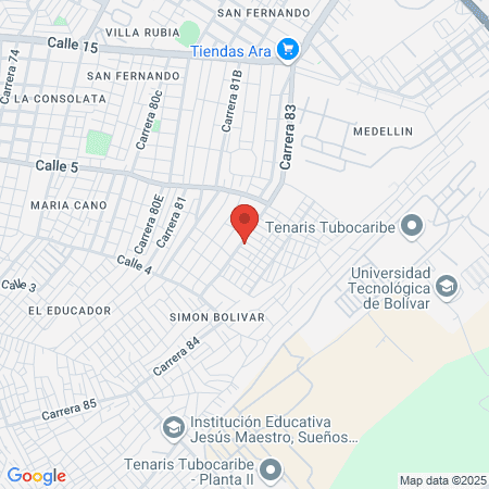 Barbería Cb Barber map