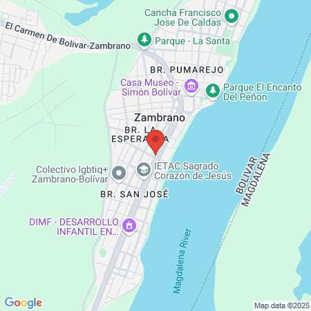 America Barber Shop map