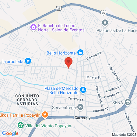 La Fabrica Barber Shop map