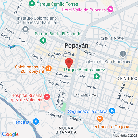 Barrio Fino Barbería map