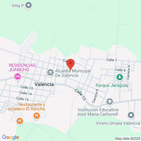 Barberia El Paez map