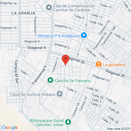 Salón barber shop gael map