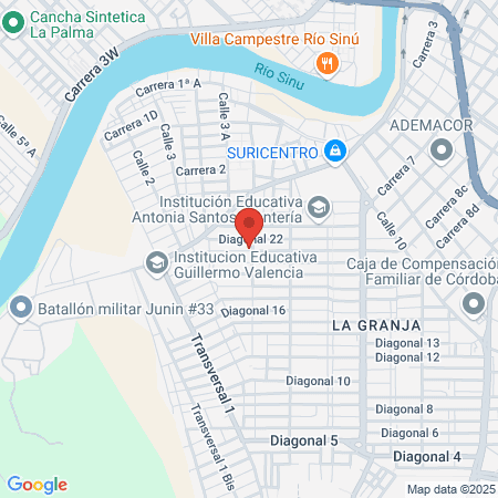 Barberia Diego Sánchez map