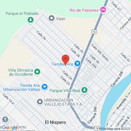 Barberia La Fama map