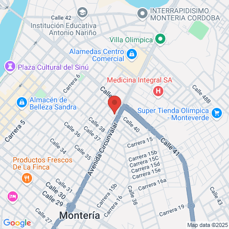 Legend Barbershop map