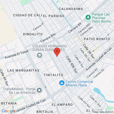 Barberia La Negrita map