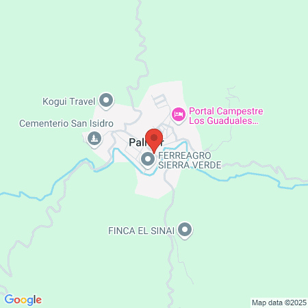 Barbería Americana map