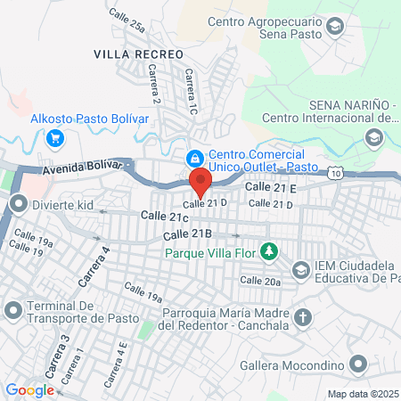 Stay Blessed Barbershop Pasto map