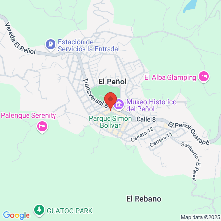 Revolution Barber Shop El Peñol map