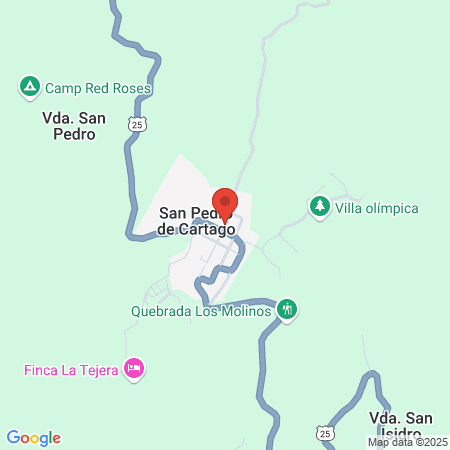 Los Profetas Barberia map