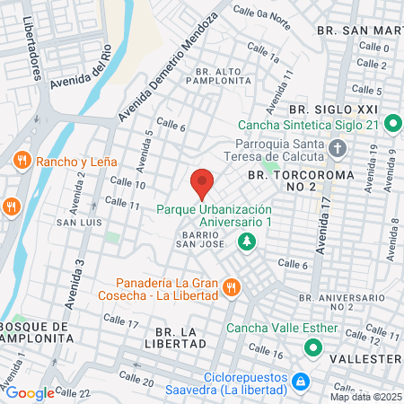 Barberia El Patron map