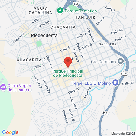 The Barbershop Francisco Davila Piedecuesta map