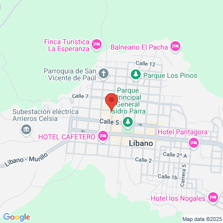 Mérida Barberia map