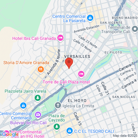 Il Éclat Peluquerías map