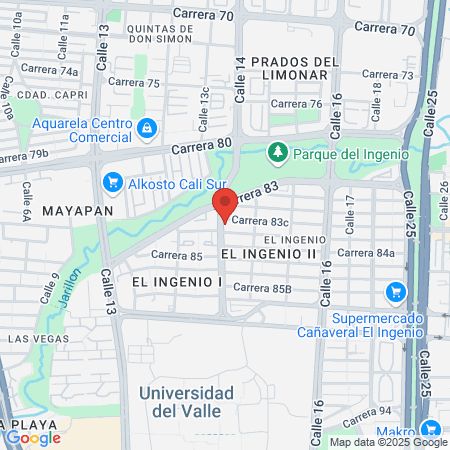 Sala De Belleza Lina Ramirez map