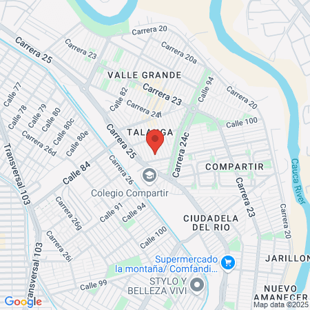 Barber Shop Lugo map