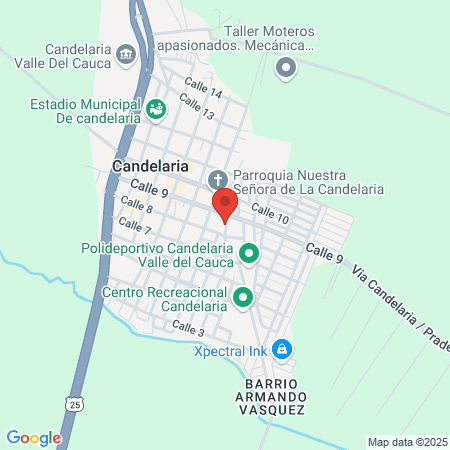 La Barberia Cali Shop map