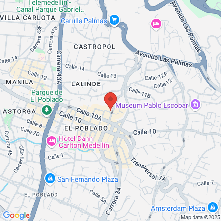 Glam Spa De UÑas map