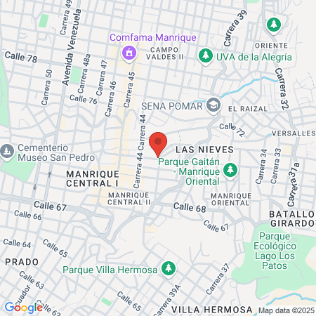 El Corte Inglés Hairdressing map