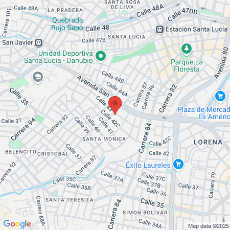 Veka Glam Studio map