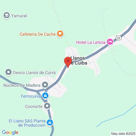 Salón De Belleza Gloria map