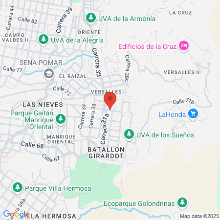 Carolina Ramirez Beuty Studio map