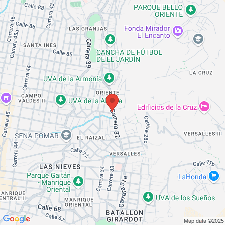 Artesano Capilar map