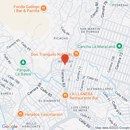 Dulce Manzana Spa map