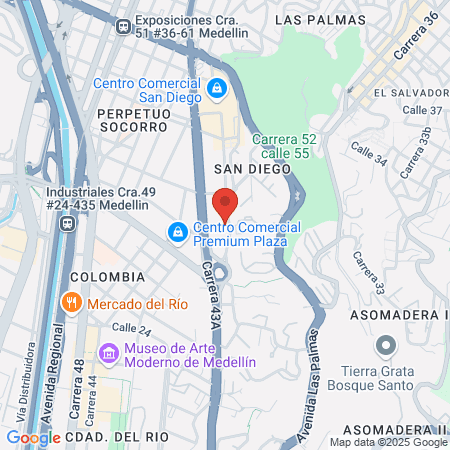 Xiomara Vasco Uñas De Salón map