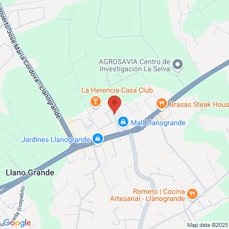 Bela Spa Llanogrande map