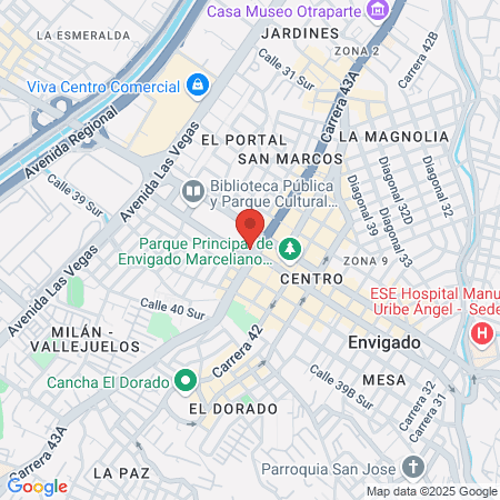Vanité Academia Y Salón map